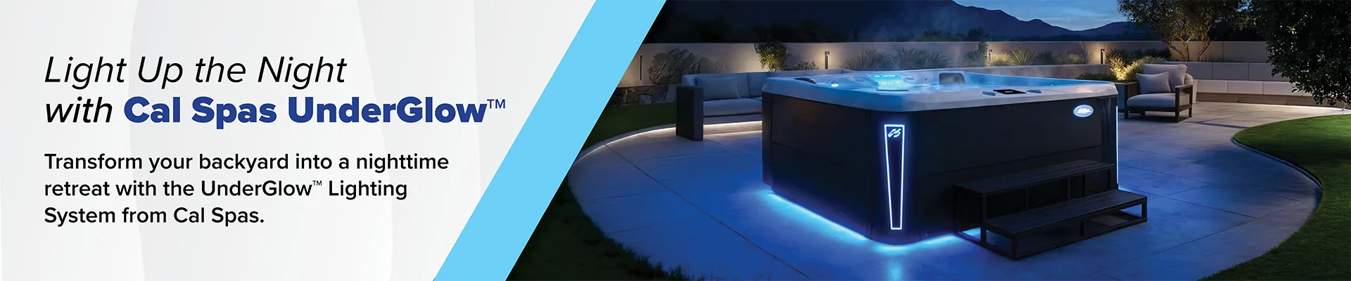 Calspas hot tub being used in a family setting - Medford